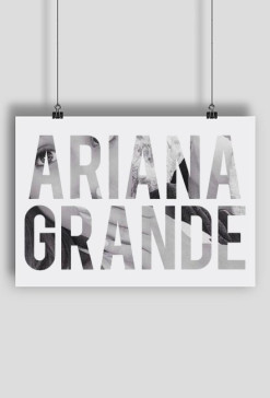 Plakat Ariana Grande