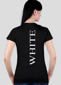 Koszulka z napisem Black White