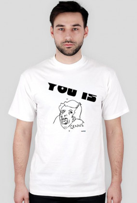 Koszulka Geniusza (Biała)