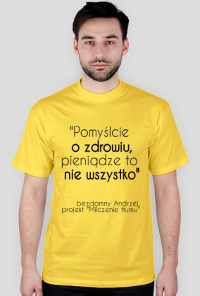 Koszulki z projektu Milczenie tłumu!