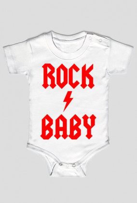Rock baby - body dziecięce