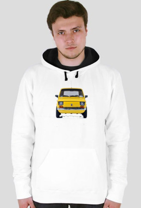 Żółty Fiat 126p