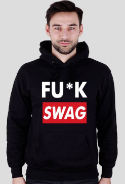 FU*K SWAG BLACK Bluza