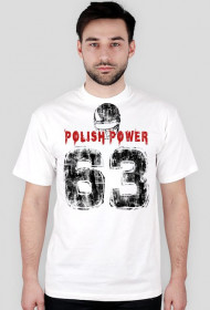 Koszulka Polish Power #63 white