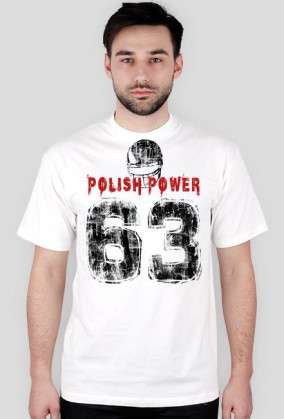Koszulka Polish Power #63 white