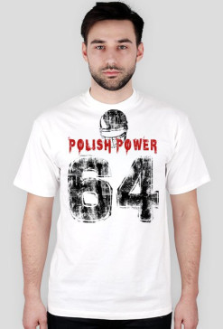 Koszulka Polish Power #64 white