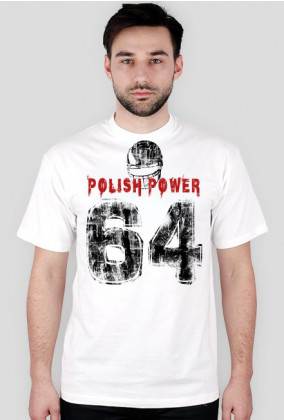 Koszulka Polish Power #64 white