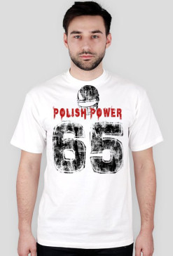 Koszulka Polish Power #65 white
