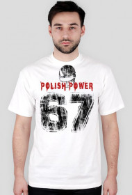Koszulka Polish Power #67 white