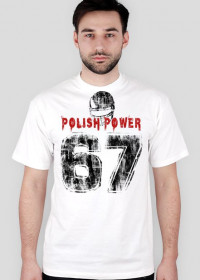 Koszulka Polish Power #67 white
