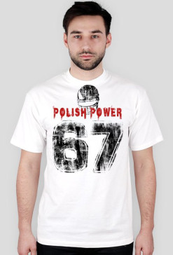 Koszulka Polish Power #67 white