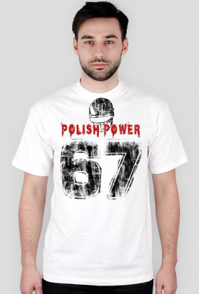 Koszulka Polish Power #67 white
