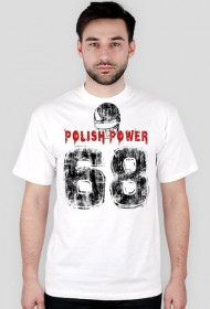 Koszulka Polish Power #68 white