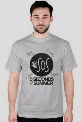 5SOS with autographs męska