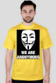 we are anonymous t-shirt