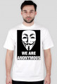 we are anonymous t-shirt