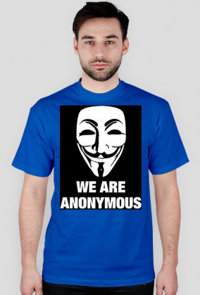 we are anonymous t-shirt