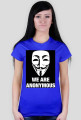we are anonymous t-shirt