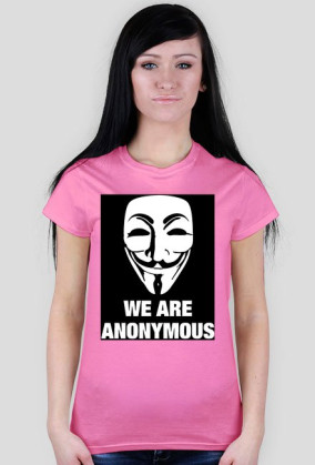 we are anonymous t-shirt