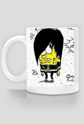 Emo SpongeBob Cup