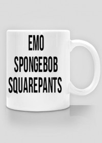 Emo SpongeBob Cup