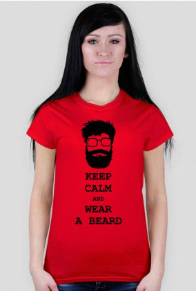 Keep calm and wear a beard