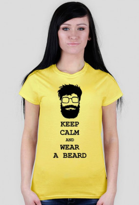 Keep calm and wear a beard