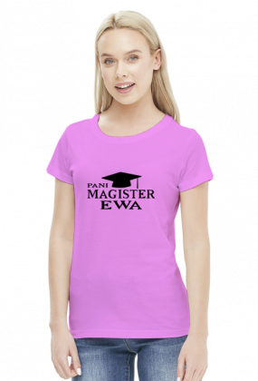 Koszulka Pani Magister z imieniem