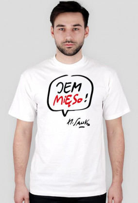Koszulka - Jem mięso