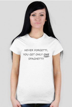 mirArt - koszulka Never forgetti damska