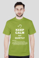 KEEP CALM EAT QUIETLY