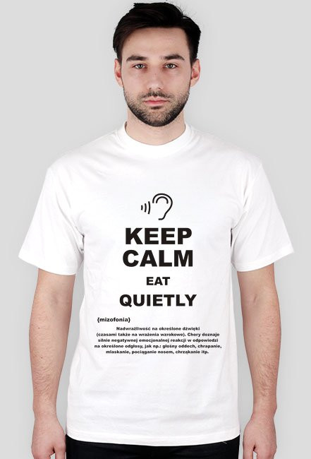 KEEP CALM EAT QUIETLY