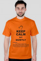 KEEP CALM EAT QUIETLY