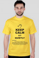 KEEP CALM EAT QUIETLY