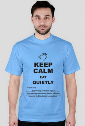 KEEP CALM EAT QUIETLY