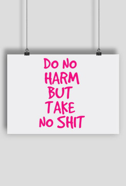Do No Harm But Take No Shit (2)
