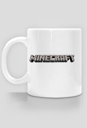 Minecraft logo kubek