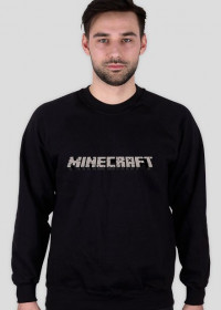 Minecraft logo bluza