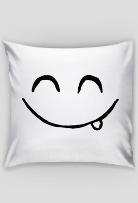 Poszewka. Emotka.