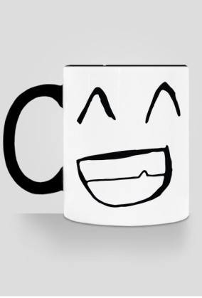 Kubek. Emotka.