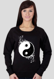 Bluza Damska. Symbol Ying-Yang.