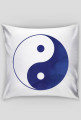 Poszewka. Symbol Ying-Yang.
