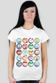 T-shirt Damski. Emotki