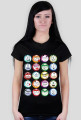 T-shirt Damski. Emotki