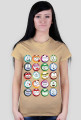 T-shirt Damski. Emotki