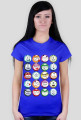 T-shirt Damski. Emotki