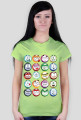 T-shirt Damski. Emotki