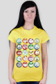 T-shirt Damski. Emotki