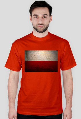 Polska flaga .