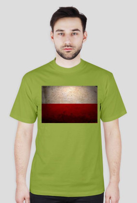 Polska flaga .